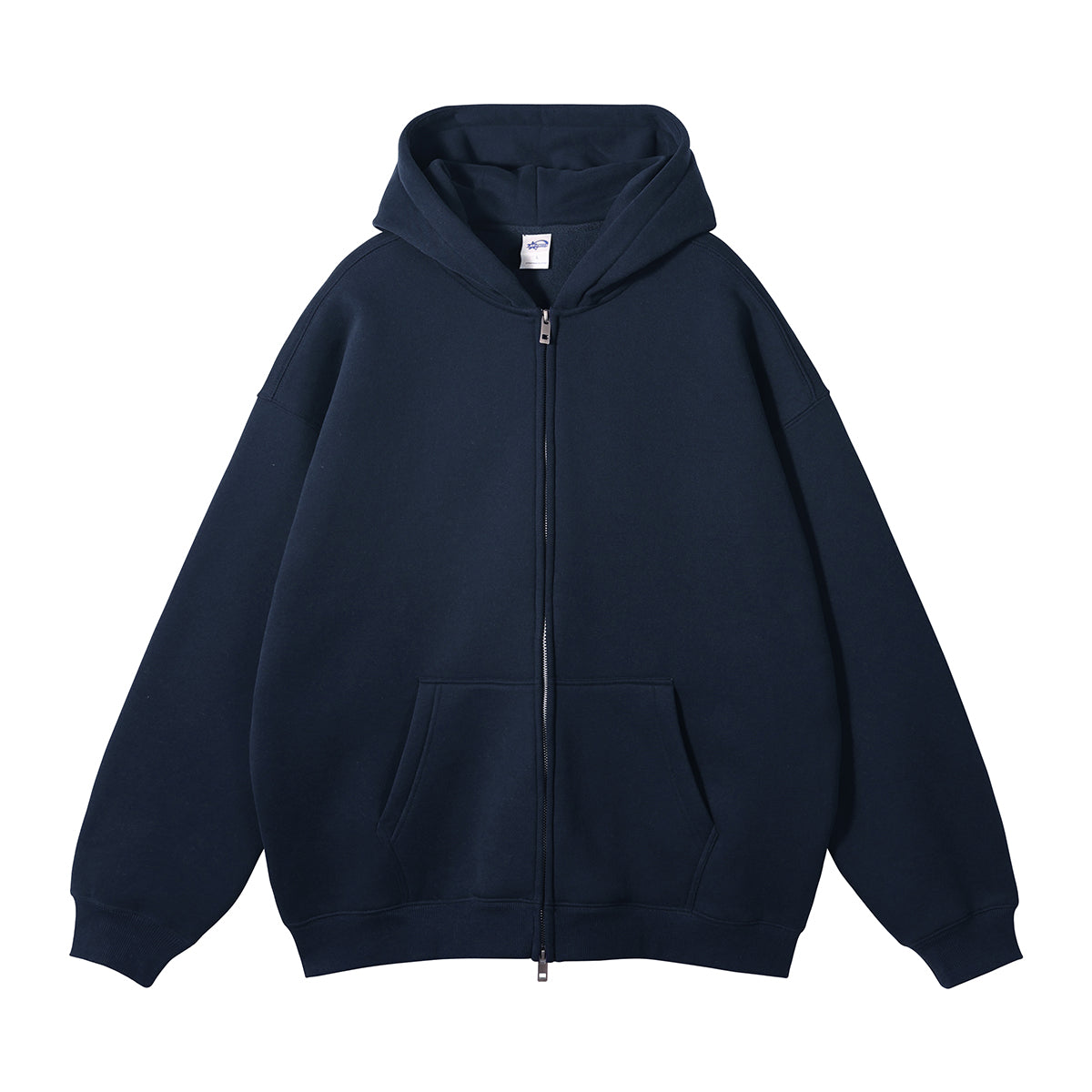 Graphic Zip Up Hoodie
