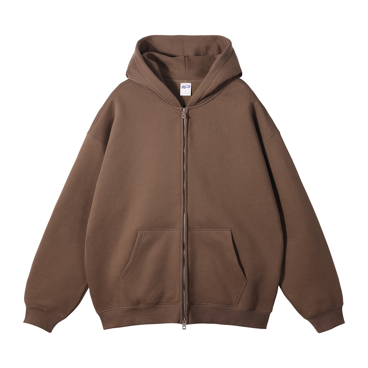 Graphic Zip Up Hoodie