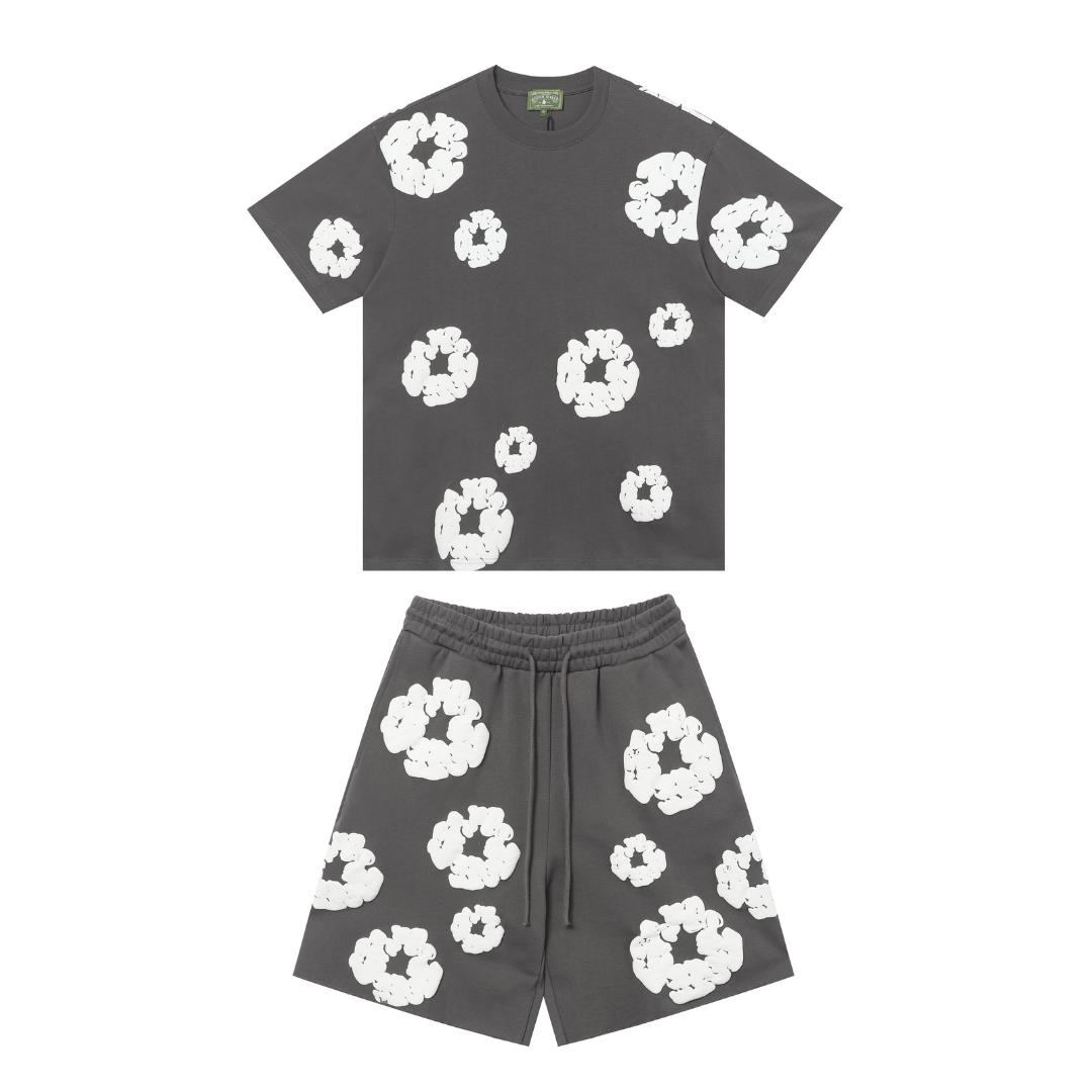 Denim Trs Carbon Short Set
