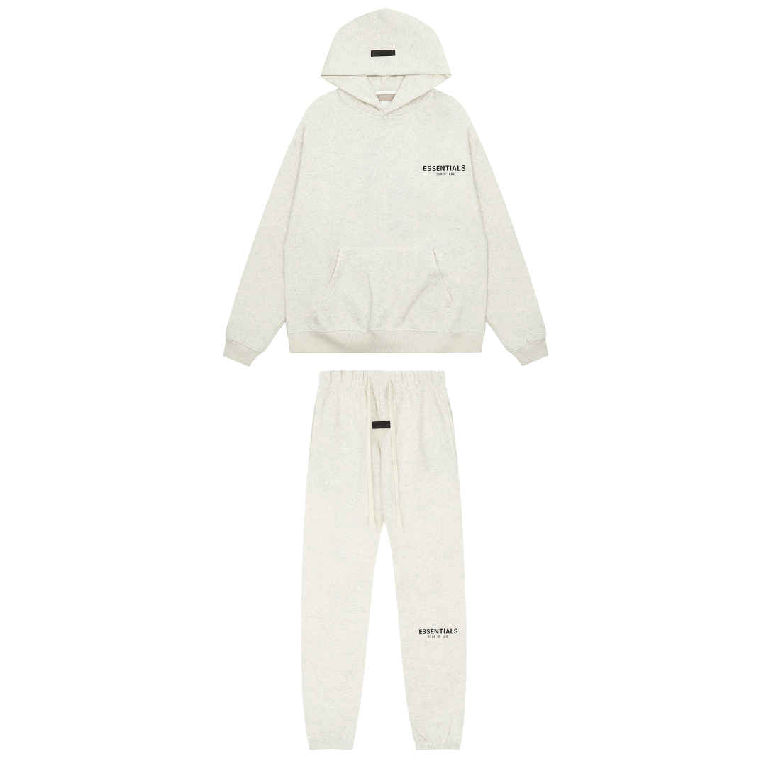 Essentials Fear Of God White Tracksuit