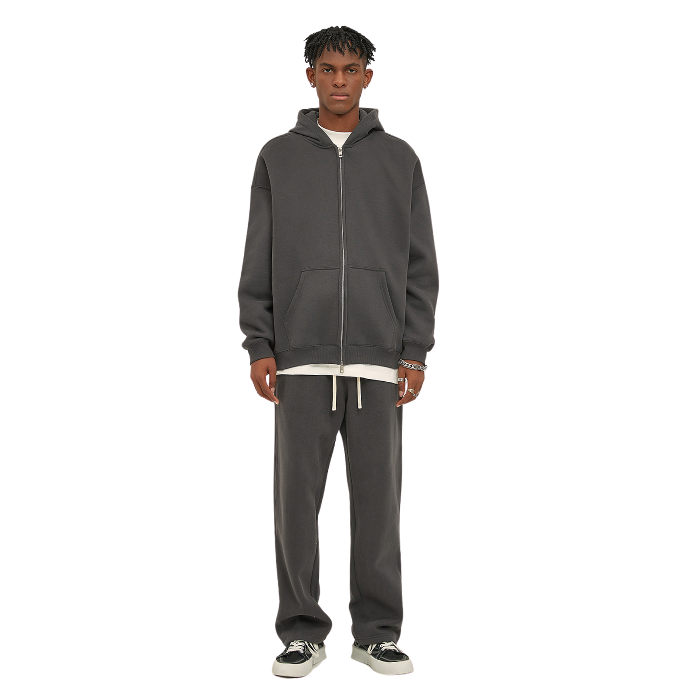Graphic Zip Up Hoodie