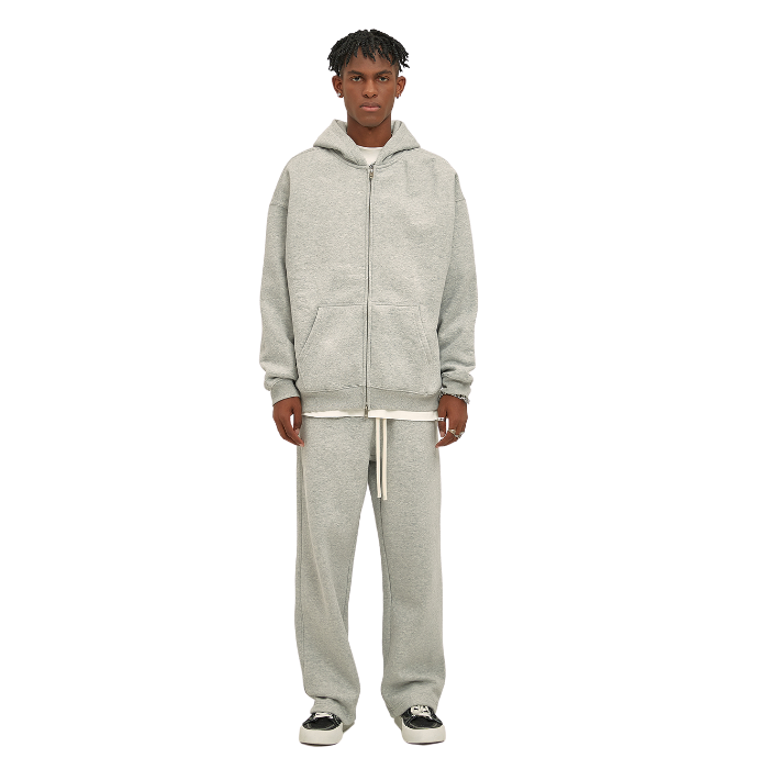 Graphic Zip Up Hoodie