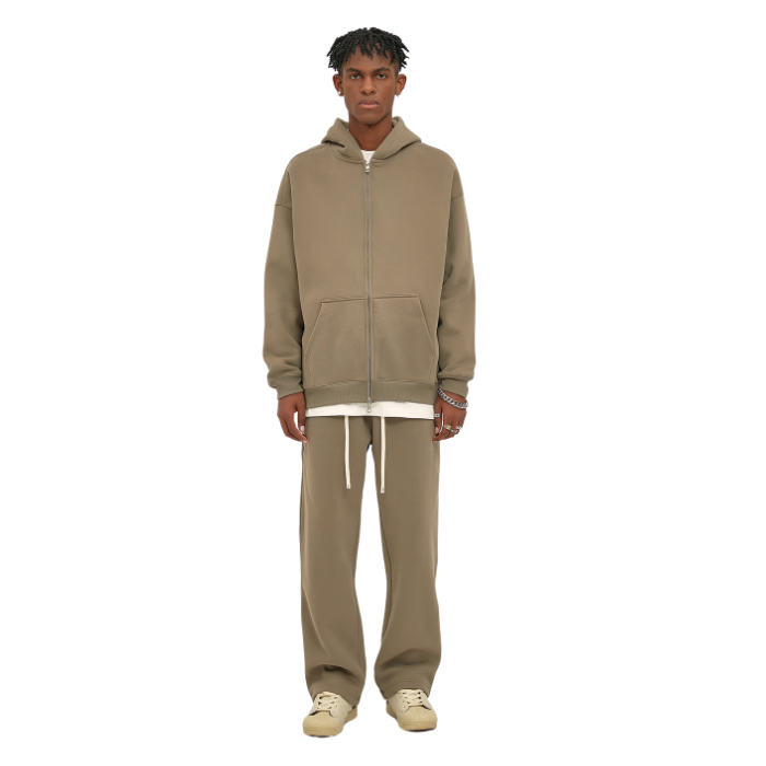 Graphic Zip Up Hoodie
