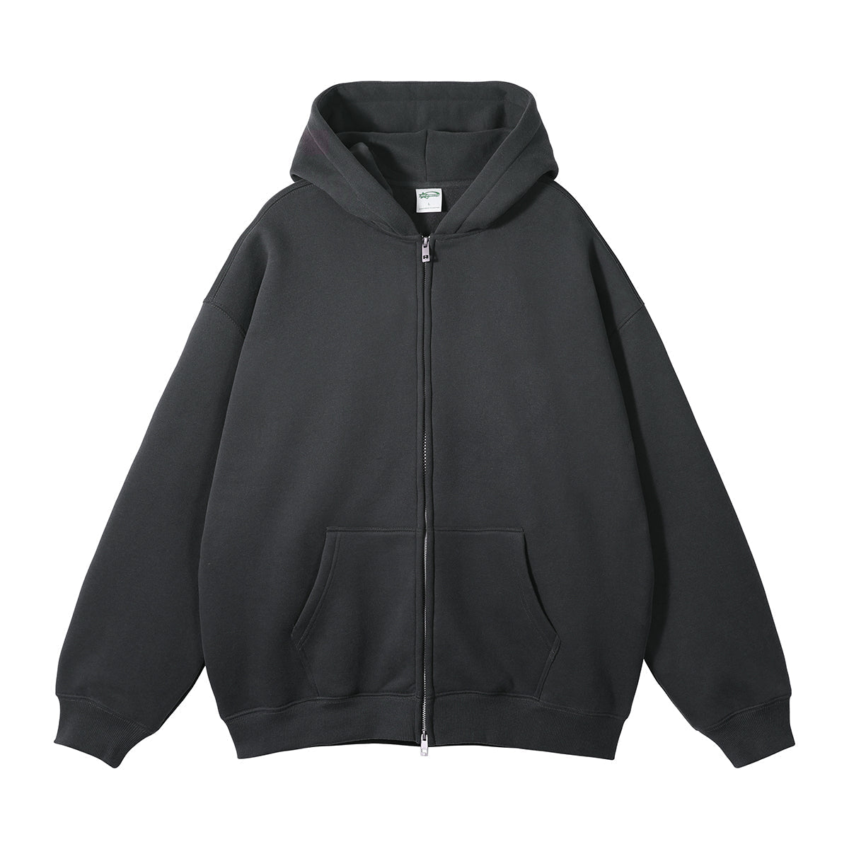 Graphic Zip Up Hoodie