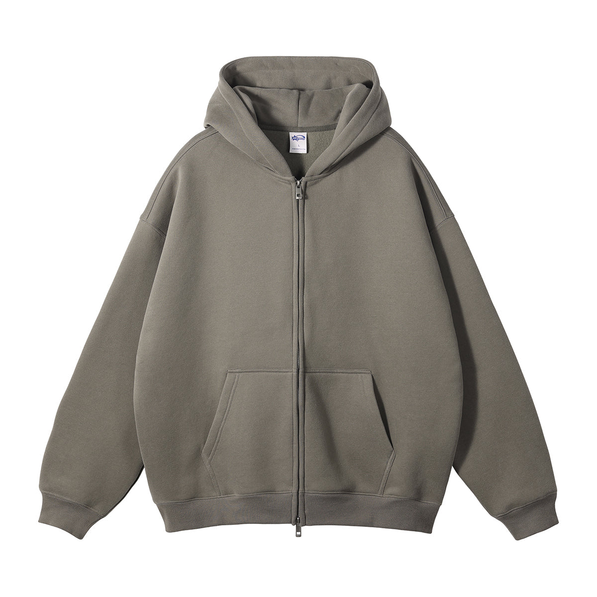 Graphic Zip Up Hoodie