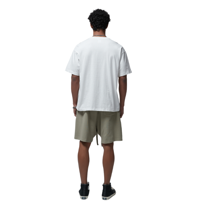 Flamingo Drawstring Shorts