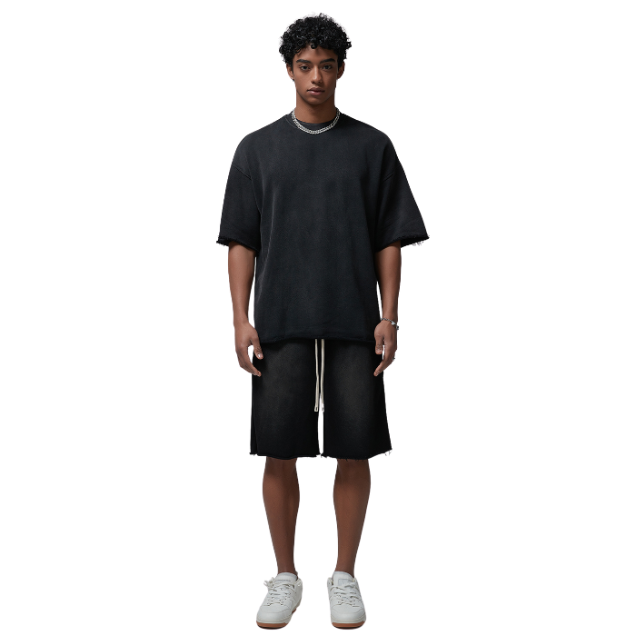 NUMEO Washed Shorts
