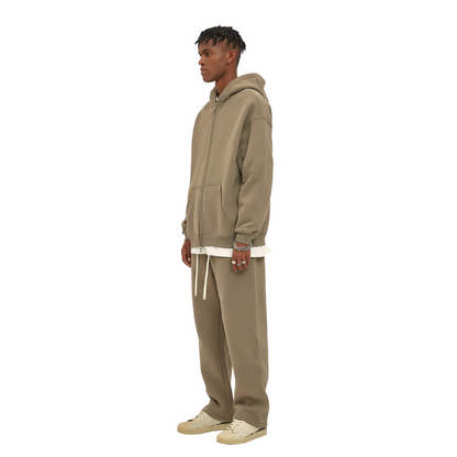Graphic Zip Up Hoodie