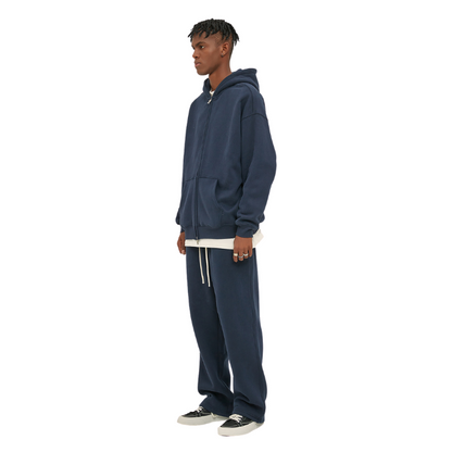 Graphic Zip Up Hoodie