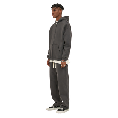 Graphic Zip Up Hoodie