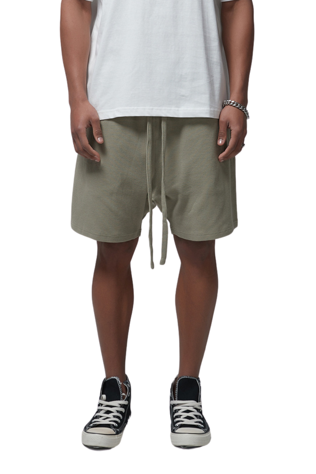 Flamingo Drawstring Shorts