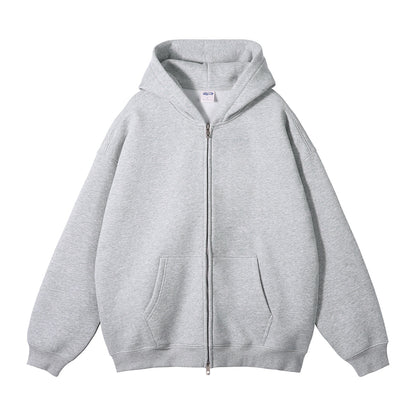 Graphic Zip Up Hoodie