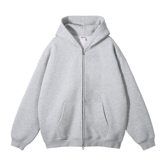 Graphic Zip Up Hoodie