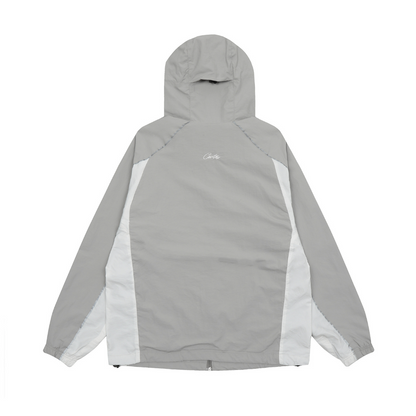 Grey Windbreaker