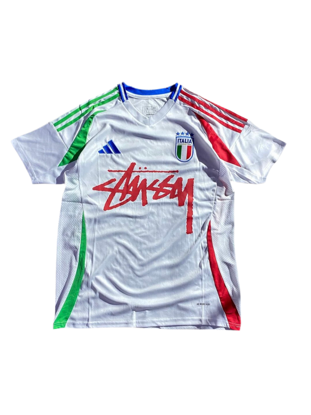 Stssy X Italy Jersey - White