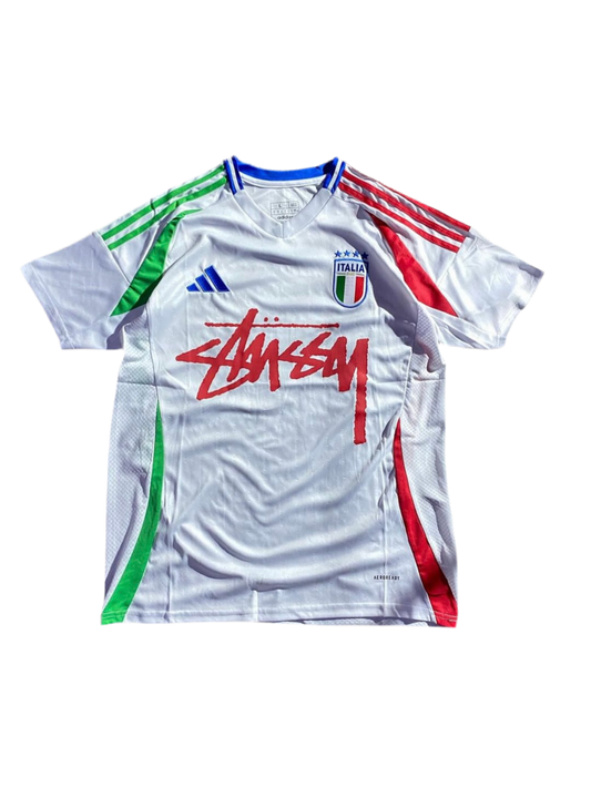 Stssy X Italy Jersey - White