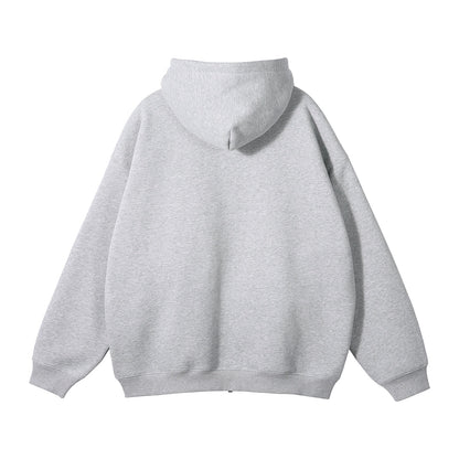 Graphic Zip Up Hoodie