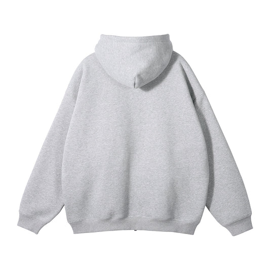 Graphic Zip Up Hoodie