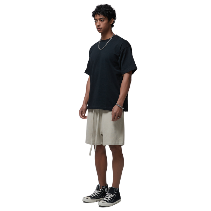 Flamingo Drawstring Shorts