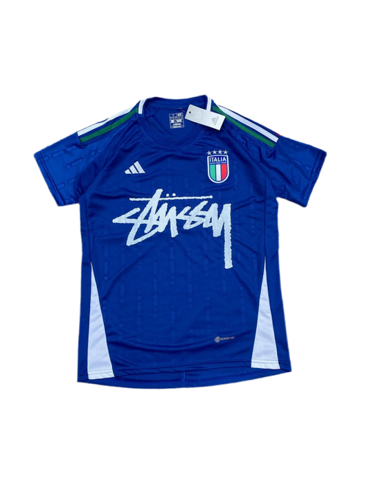 Stssy X Italy Jersey - Blue