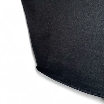 Black Boxy Fit Tank Top