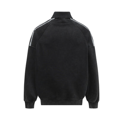 Black Polo Hoodie