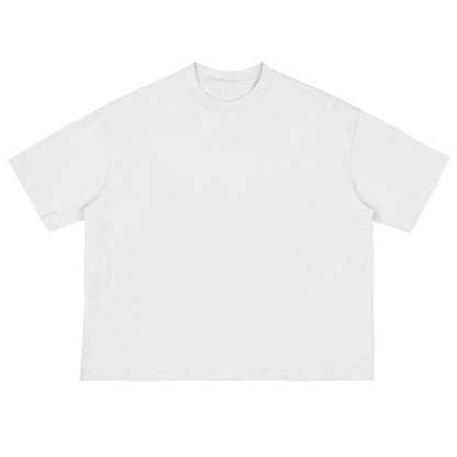 White Boxy Fit T-shirt