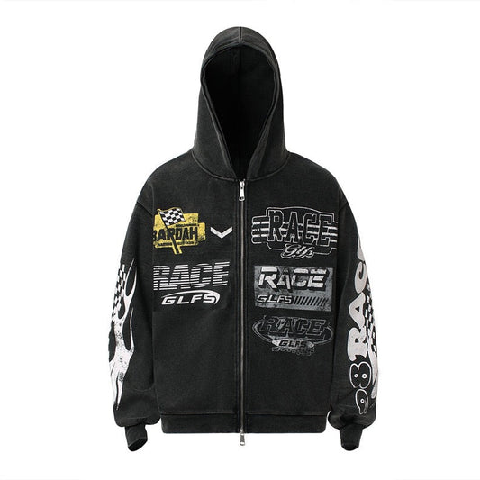 Flame Race Hoodie
