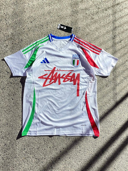Stssy X Italy Jersey - White