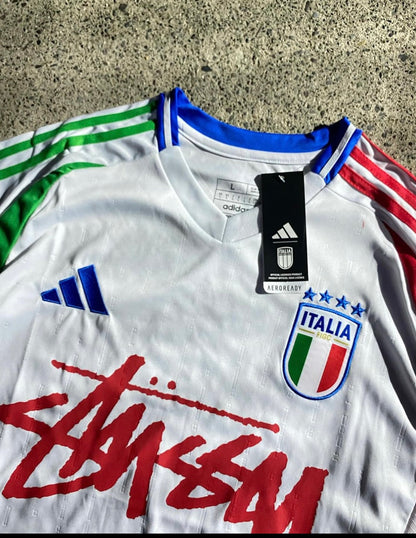 Stssy X Italy Jersey - White