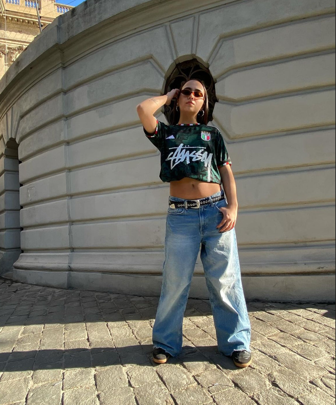 Stssy X Italy Jersey - Green