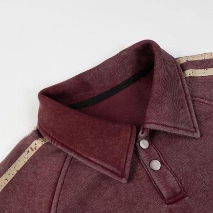 Red Polo Hoodie