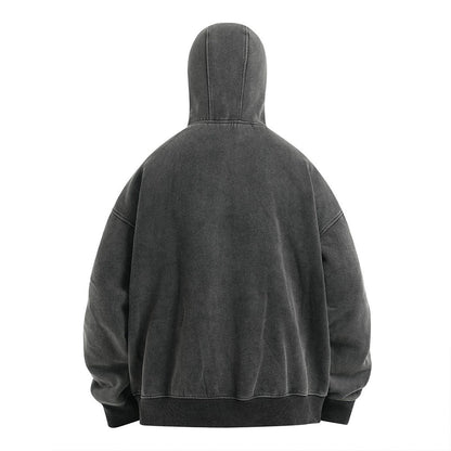 Zipper Mask Hoodie